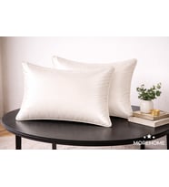 More Home pamuklu Yastık Kılıfı (2 Adet) 50 x 70 cm Krem