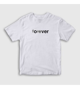 Presmono Unisex Çocuk Beyaz Forever Over T-Shirt 434932tt
