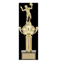 ODAK KUPA - Figürlü Kupalar - Voleybol Kadın Figürlü Kupalar FG-048 C - 39 cm