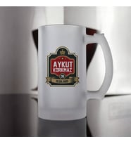 Kişiye Özel The Prestige Gravürlü Bira Kadehi