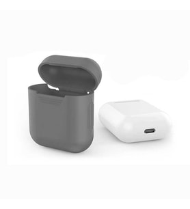 Lexroo Airpods Standart Silikon Kılıf - Gri