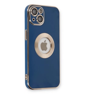 Newface Apple iPhone 14 Plus Kılıf Store Silikon - Mavi