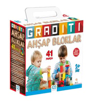 Ca Games Graditi 41 Parça Renkli Bloklar Caahs-10010