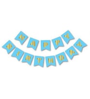 Flama Happy Bırthday Set Mavi-
