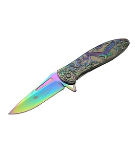 Sibirya Kartal Çakı Rainbow Marka:Sibirya Ürün Kodu: S-2053X 17,5 CM