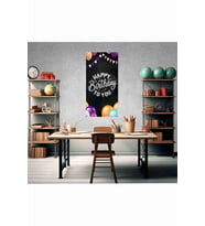 Happy Birthday - Doğum Günü TemalıFotoğraf Panosu Branda 100x200