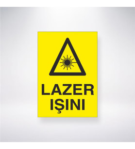 Lazer Işını 21x28 Arkası Yapışkanlı Levha
