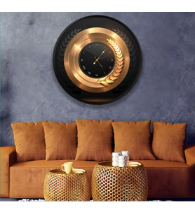 Kanvas (Ahşap) Duvar Saati - 70 cm