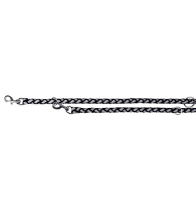 Trixie Cavo Reflektörlü Ayarlanabilir Köpek Gezdirme Kayışı L-XL : 2 Mt / 18 mm Siyah