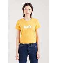 Levi's Kadın Sarı T-shirt Perfect Tee Poster Logo - 17369-1804
