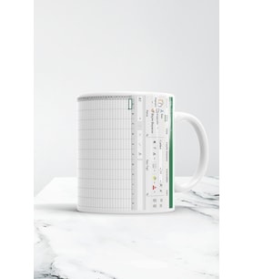 Excel Sütun Muhasebeci Kupa Bardak