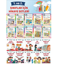 1.ve2.Sınıflar İçin 20 li Hikaye Seti (32 Sayfa)