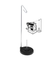Ev Tipi Dikiş Makine Çardağı Tekli (METAL)