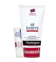Neutrogena El Kremi + Dudak Nemlendirici Hediyeli Parfümsüz