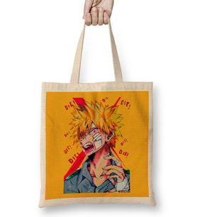Bakugou Katsuki Bez Çanta Uzun Saplı