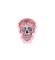 Pembe La Catrina Baskılı Melamin Sigara Küllüğü 11cm, şık ve kullanışlı