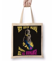 Bender Wanna Kill All Humans Bez Çanta Uzun Saplı