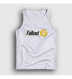 Presmono Unisex Beyaz Fallout 76 Logo Oyun Atlet 420918tt (Beyaz)