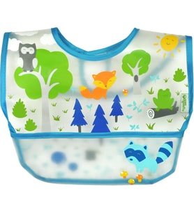 sprouts I Play Baby 101361-651-25 Mama Önlüğü (Mavi, 9-18 Ay)