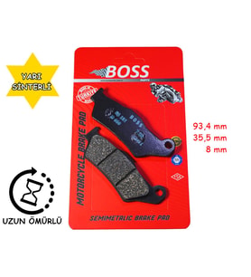 Bajaj Ön Fren Disk Balatası Boss Fa181 Pulsar Ns 200-Rs 200-220-Ns 150-Discovery 150 F