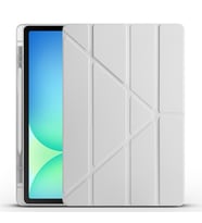 Samsung Galaxy Tab S10 FE Plus Uyumlu Kılıf Zore Tri Folding Kalem Bölmeli Standlı Kılıf