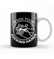 Wash Your Fucking Hands Kupa Bardak Porselen