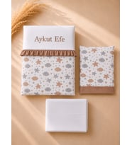 Baby Clime Masal Serisi İsim Nakışlı Bebek Nevresim Takımı 3 Parça 90x130 cm