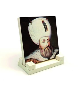 Kanuni Sultan SüleymanBaskılı MDF Masaüstlük