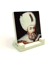 Kanuni Sultan SüleymanBaskılı MDF Masaüstlük