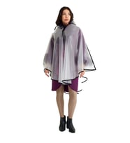ENT EZGİ PANCO Model TPU Kumaştan Transparan Kolay Yırtılmaz, Su Geçirmez Unisex Panco Yağmurluk-Şeffaf