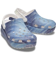 Crocs Classic Cutie Denim Clog K - White/Multi 208301-94S