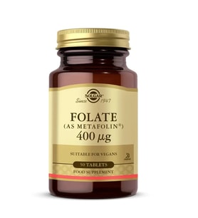Solgar Folate 400mcg 50 Tablet