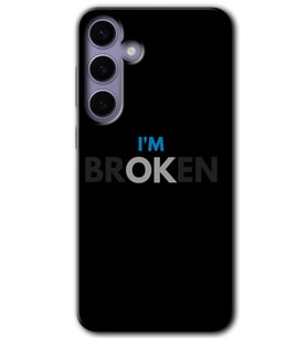 Galaxy S24 Plus Kılıf HD Desen Baskılı Kılıf - Im Broken