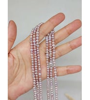 İnci Dizi Pembe Royal Quality 4mm (53334)
