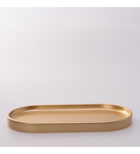Victoria Oval Tepsi Küçük Altın