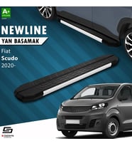 S-Dizayn Fiat Scudo 3 Uzun Şase NewLine Aluminyum Yan Basamak 243 Cm 2020 Üzeri A+ Kalite