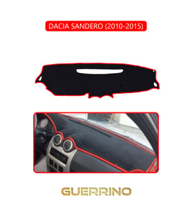 DACIA SANDERO 2010-2015TORPİDO KORUMA HALISI KIRMIZI KENAR