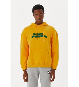 No Fear Erkek Sweatshirt Kapüşonlu Hardal M500243 (Sarı)