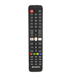 SUNYY Lcd Led Kumanda Sunny Axen Hı Level Netflıx Youtube Prime Video Lıve Tv Home Tuşlu (Siyah)