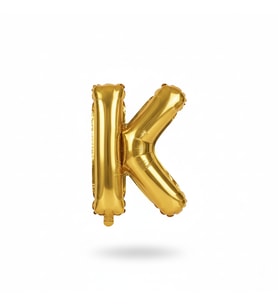 Runaway K Harf Folyo Balon 1m Parti ve Vitrin