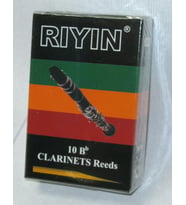 Riyin GKK1 Standart Bb Klarnet Kamışı No: 1.0 (Başlangıç) - 10'lu Paket  Si Bemol Klarnet İçin Uygun Başlangıç ve Ekonomik Paket