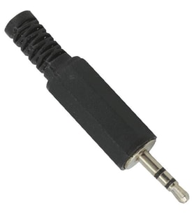 Ayt 3.5 Mm Stereo Plastik Jack Fiş Mikrofon Kulaklık Erkek Giriş Soketi