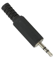 Ayt 3.5 Mm Stereo Plastik Jack Fiş Mikrofon Kulaklık Erkek Giriş Soketi