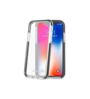 Celly Hexagon iPhone X ile Uyumlu Siyah Kılıf