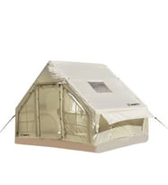 Madfox Bigless Glamping Cotton Inflatable Şişme Çadır [ Baca Çıkışlı ]