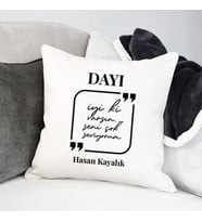 Kişiye Özel Canım Dayım Mesajlı Yastık