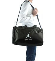 Bagorama TIGHT Unisex Kumaş 46 Cm Seyahat Spor Çanta El ve Omuz Valizi (Siyah)