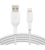 Belkin Örgülü Lightning Kablosu (Iphone, Ipad, Airpods Için Boost Charge Lightning/Usb Kablosu) Mfi (Çok Renkli)