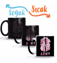 Bts Army Kpop Sihirli Kupa Bardak Porselen