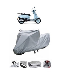 Yuki Margherita 50  Gri Motosiklet Brandası ARKA ÇANTA UYUMLU DEĞİLDİR